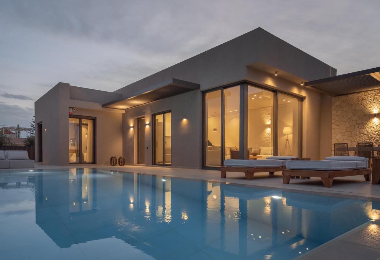 חאניה Athina Luxury Villa, With Pool & Walk To The Beach, By Thinkvilla מראה חיצוני תמונה